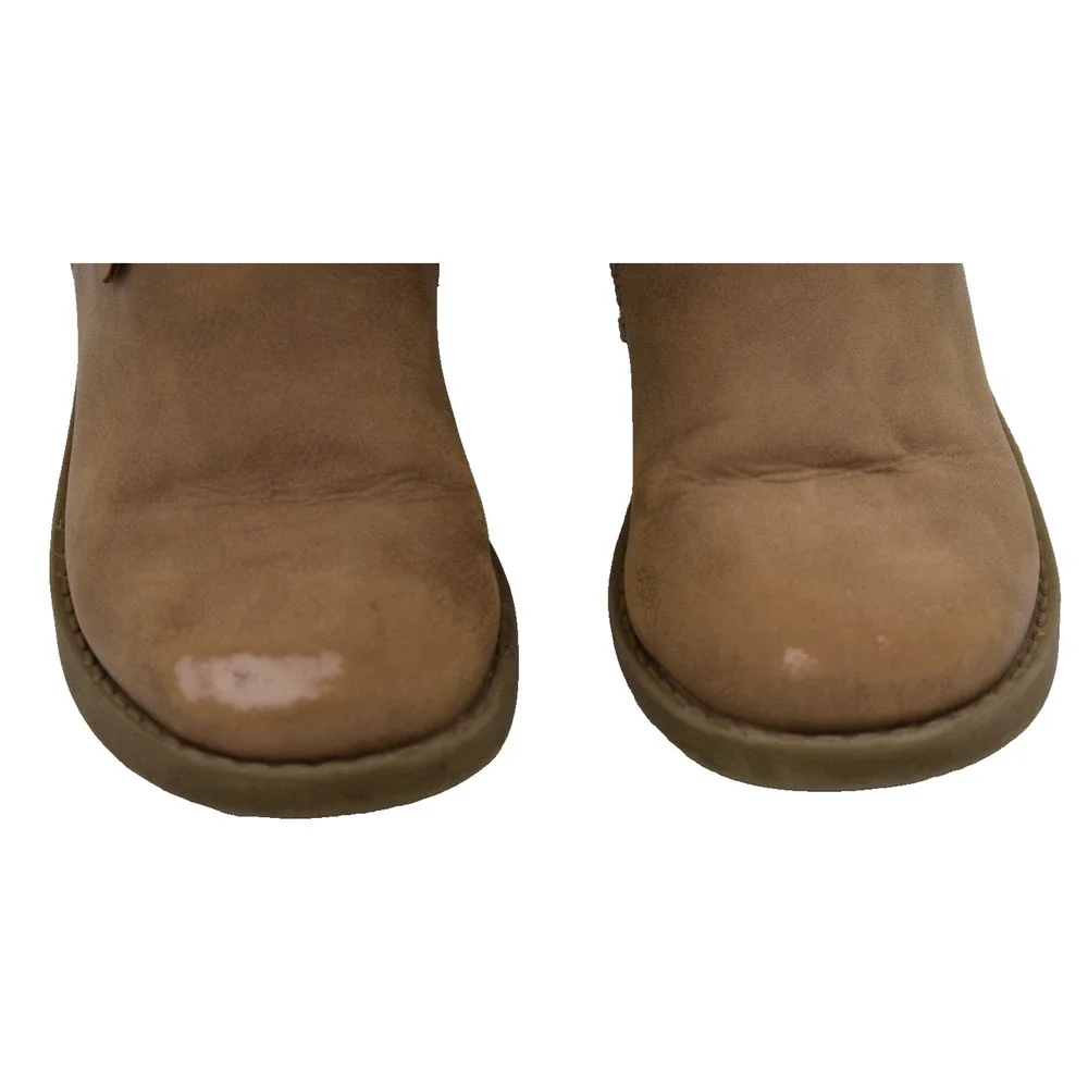BLOWFISH MALIBU Kingsley Tall Fall Tan Steampunk Western Boots -- Youth Girls 11